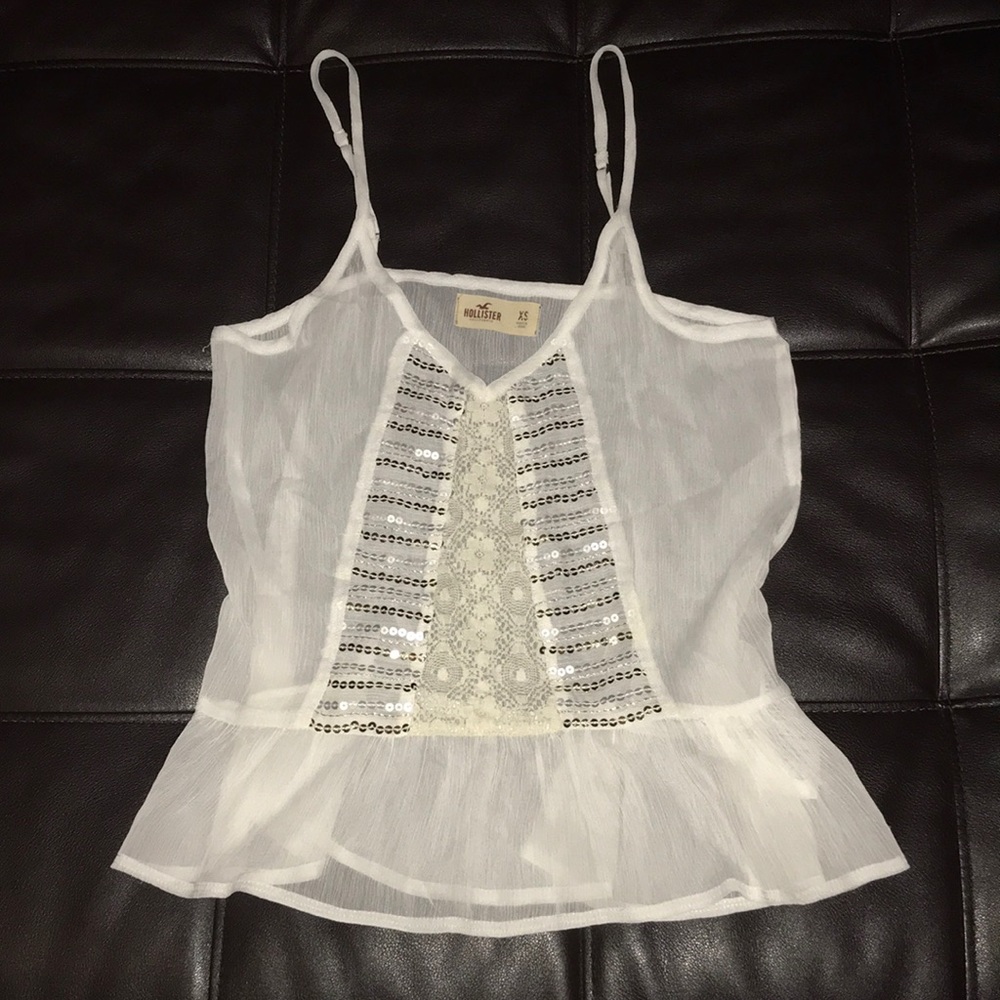 Hollister sheer tank